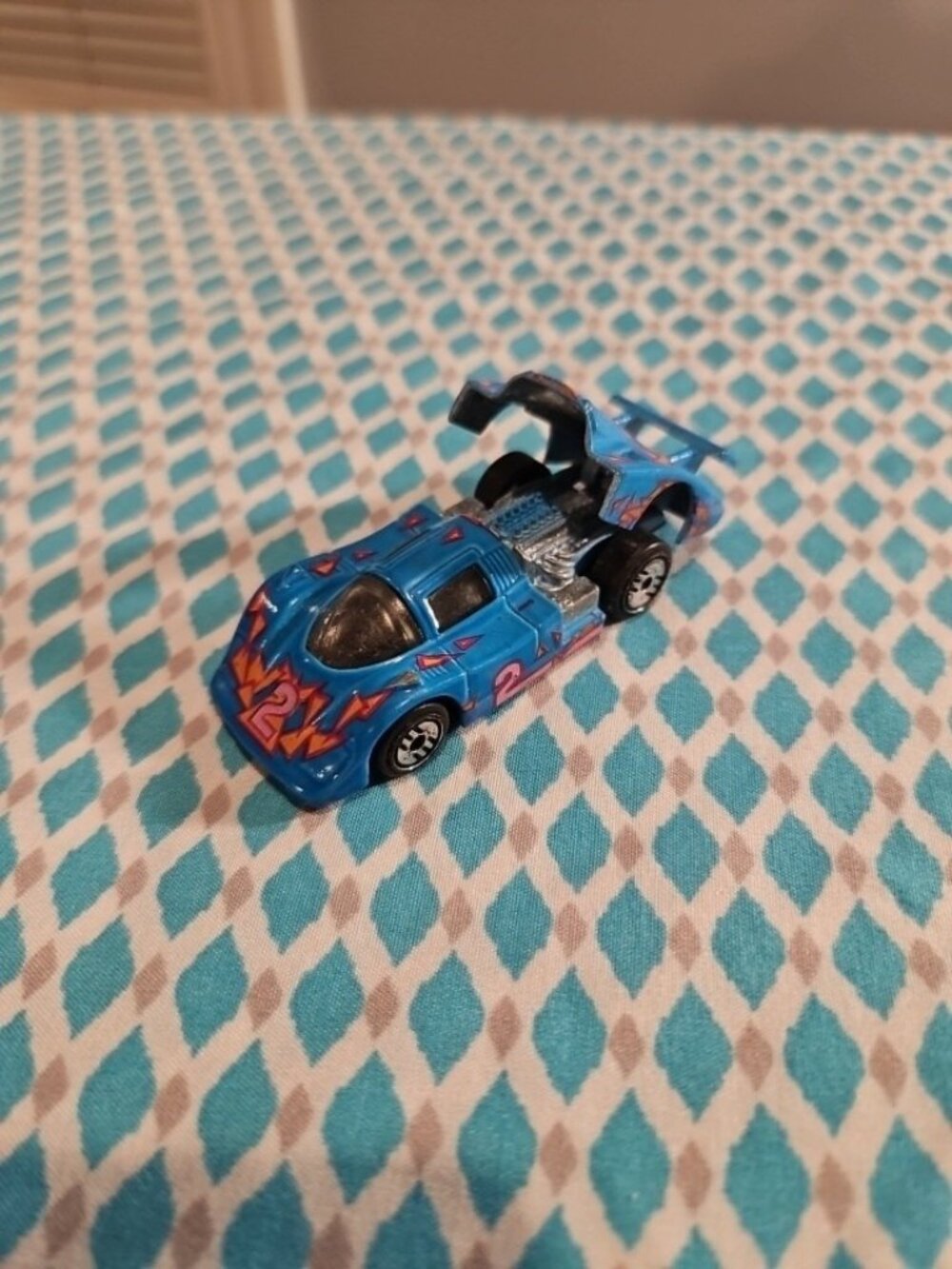 Vintage 1983 Hot Wheels Solaire CX4 GT Racer #2 Car Rare Hatch Opens Original